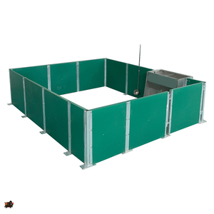 Corral para Cerdos de Engorde Juxin, <span class=keywords><strong>Naranja</strong></span>/Verde, Garantía de 2 Años, Tamaños Totalmente Personalizables, Aislado, Resistente al Viento, Material de PP Galvanizado en Caliente - Product Image 1