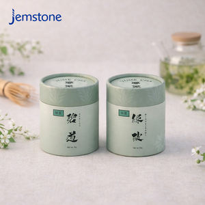 Empaquetado de Tubo Cilíndrico de Cartón Ecológico Personalizado para Matcha, Dulces, Azúcar, Empaquetado de Tubo de Papel para Té de Grado Alimenticio - Product Image 6