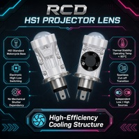 Projecteur de conduite compact RUICHIDA en aluminium aviation à double faisceau LED blanc de 1,8 pouce certifié ECE pour moto