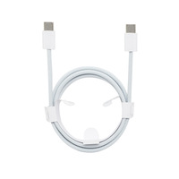 Cable Trenzado Tipo-C a Tipo-C de 60W, 1M 2M, para iPhone 17, Cable USB-C a USB-C, Cables de Datos USB para Cargador de iPhone