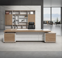 Ensemble de bureau de direction de luxe Mobilier de bureau gestionnaire Mobilier de bureau Mobilier commercial Bureau de travail