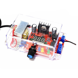 OKYN-G6215 Kits Electrónicos DIY, Regulador de Voltaje lm317, Fuente de Alimentación de 110V a DC1.25-12V, Voltímetro, Kit de Proyecto de Soldadura para Adultos - Product Image 4