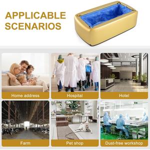 Máquina Automática Desechable para Cubrezapatos <span class=keywords><strong>de</strong></span> Plástico Dorado para Limpieza del Hogar - 100 Piezas por Paquete - Product Image 6