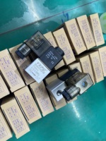 Vanne solénoïde pneumatique 2v025-08 24 V CA normalement fermée à action directe pour air, mini 1/8 pouce, 24 V 12 V CC, 2 voies, 1/4 pouce