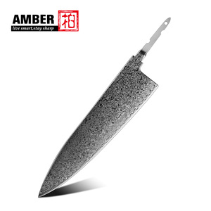 Chất Lượng Cao S35vn Bột Lõi Thép Damascus Thép Nhật Bản Dao Nhà Bếp Trống Lưỡi Mà Không Cần Xử Lý - Product Image 5