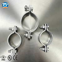 Collier de serrage pour tuyau standard UTTERLY UTT60 certifié FM UL CE pour l'installation de systèmes d'incendie, collier de serrage pour tuyau standard