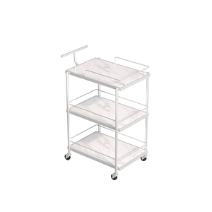 Chariot de beauté mobile, équipement de salon de beauté, support pour salon de coiffure, chariot à outils de manucure, support de rangement pour collations - Product Image 2