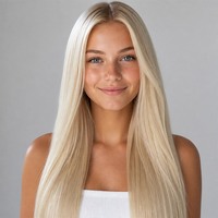 Extensions de cheveux Halo en cheveux humains Remy, invisibles, réglables, sans dommage, à pose rapide, pour événements de mariage et fêtes, pour un look glamour.