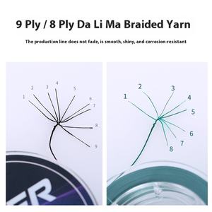 Ligne de pêche tressée 8 brins de qualité supérieure, 100 mètres, résistance extrême, pour la pêche en lac et en rivière - Product Image 4