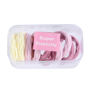 Élastiques à cheveux hautement élastiques et non-abrasifs <span class=keywords><strong>pour</strong></span> chignons, accessoires capillaires haut de gamme <span class=keywords><strong>pour</strong></span> filles, cadeau - Product Image 5