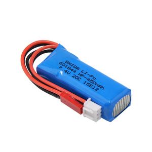 601844 2S 7.4V 450mAh 20C şarj edilebilir lipo piller rc pil helikopter K989 - Product Image 5