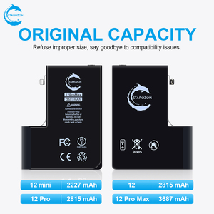 Batería de Capacidad Estándar de Diagnóstico OEM STAROZON 1:1 para <span class=keywords><strong>iPhone</strong></span> 12 Mini Pro Max, Sin Mensaje Emergente, Sin Soldadura por Puntos, 100% de Salud - Product Image 5