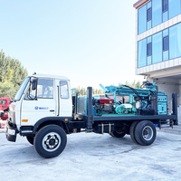 Équipement d'installation de forage de camion Appareil de forage de puits d'eau hydraulique monté sur véhicule profond portable