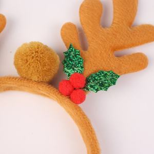Serre-tête pour femme, motif élan, pour le Nouvel An 2025 et les fêtes de Noël - Product Image 2