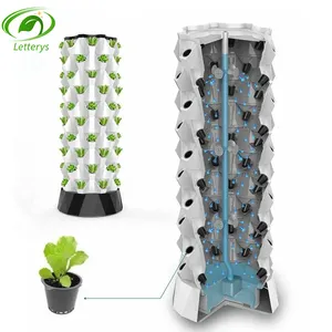 Aeroponics büyüyen kiti dikey Hydroponics bahçe kulesi büyümek sistemi