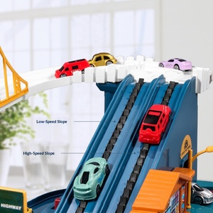 Set Montagna dei Dinosauri con Pista da Corsa e Garage, Gioco di Assemblaggio per Bambini, Divertimento a Livello Avventuroso, Scala <span class=keywords><strong>1</strong></span>:5 - Product Image 3