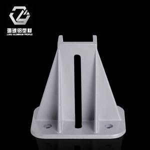 Luhu Aluminum Profile Fixed Foot Support Base 4040 4080 Aluminum Alloy Mounting Bracket - Product Image 1