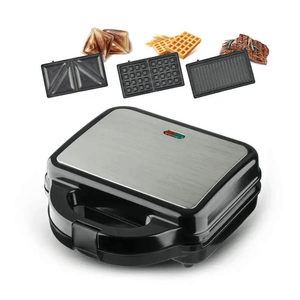 Macchina Elettrica Antiaderente per <span class=keywords><strong>Waffle</strong></span> Rotanti, Piastra per Sandwich e Polpette di Polpo - Product Image 6