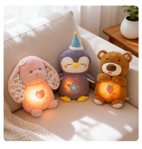 Juguete de Peluche de Conejo de Orejas Largas, Suave y Realista, con <span class=keywords><strong>Música</strong></span> Relajante <span class=keywords><strong>para</strong></span> <span class=keywords><strong>Dormir</strong></span>, Unisex, <span class=keywords><strong>para</strong></span> <span class=keywords><strong>Bebés</strong></span>, Marca HongRuiKe, Pedidos al por Mayor - Product Image 3