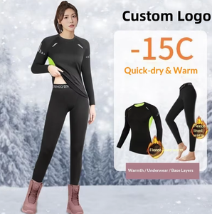<span class=keywords><strong>Ropa</strong></span> de esquí de secado rápido para mujer, <span class=keywords><strong>ropa</strong></span> interior térmica, <span class=keywords><strong>ropa</strong></span> de <span class=keywords><strong>yoga</strong></span>, traje para correr, <span class=keywords><strong>ropa</strong></span> deportiva de invierno con forro polar, <span class=keywords><strong>ropa</strong></span> deportiva completa - Product Image 1