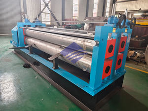 Tôle ondulée de type baril automatique faisant la largeur d'alimentation de la machine 1200mm avec pompe à moteur à engrenages de composants de noyau - Product Image 3