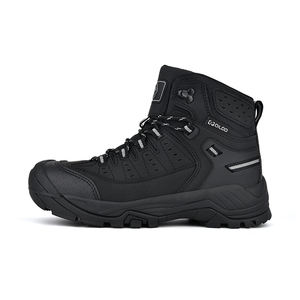 QILOO <span class=keywords><strong>2025</strong></span> zapatos de seguridad para hombres, zapatillas de trabajo, zapatos protectores de plástico con punta, equipo de seguridad Personal de tendencia Popular a prueba de perforaciones - Product Image 1