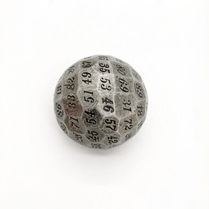 Nuevo Dado Esférico D100 de Metal Antiguo Personalizado 2026 con 100 Caras para <span class=keywords><strong>Dungeons</strong></span> and Dragons - Product Image 4