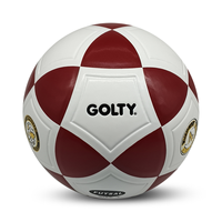 Ballon de Futsal GOLTY SL-2007 Taille 4 Poids 400-440G et Circonférence 620-640MM Construction Laminée Performance Intérieure