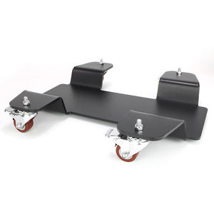Waximoto Fit pour moto universelle <span class=keywords><strong>Center</strong></span> Bike <span class=keywords><strong>Stand</strong></span> Mover Dolley Aftermarket 360 degrés Castor Heavy Duty Bike <span class=keywords><strong>Dolly</strong></span> - Product Image 1