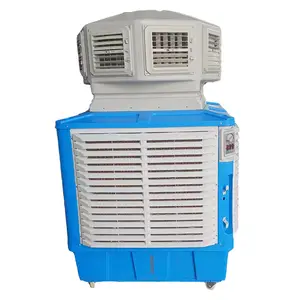 Venta caliente ventiladores de refrigeración por evaporación directa de agua acondicionadores de aire portátiles con doble ventilación o 4 ventilación