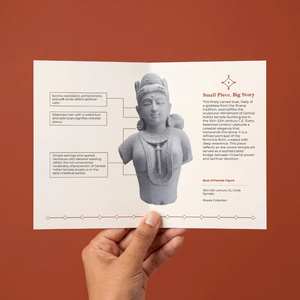 รูปปั้นหุ่นผู้หญิง |   แบบจำลองงานศิลปะวัดอินเดียคลาสสิกในศตวรรษที่ 10–12 - Product Image 6
