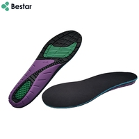 Vente en gros de semelles orthopédiques pour chaussures de sport avec coussin absorbant les chocs