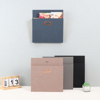 OEM personnalisé A4 tissu couverture carton extensible classeur forme de sac école bureau suspendu stockage de documents personnalisé