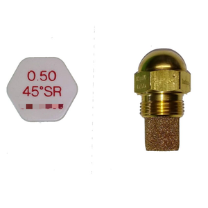 Buse à tête ronde 0.50 Gph. Buse de brûleur à mazout à 45 degrés, nouvelle automatisation industrielle originale en stock - Product Image 1