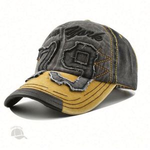 Casquette de baseball vintage unisexe avec broderie vieillie, protection solaire pour le voyage et les activités de plein air - Product Image 6