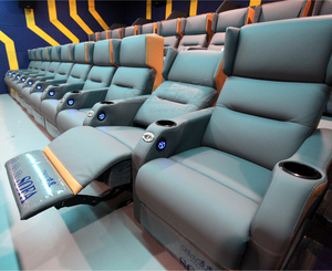 Moderne Confortable Multifonctionnel Électrique Inclinable Canapé Chaise En Cuir Véritable Home Cinéma Meubles Hôtel Théâtre Meubles - Product Image 6