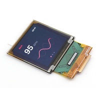 Layar LCD OLED RGB berwarna 1,46 inci 128x128 antarmuka SPI drive ssd1351 30-Pin