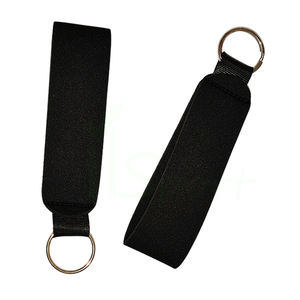 Sangle <span class=keywords><strong>de</strong></span> poignet multifonctionnelle légère en néoprène, porte-clés portable, sangle <span class=keywords><strong>de</strong></span> <span class=keywords><strong>main</strong></span>, cordon pour femme, porte-clés, <span class=keywords><strong>mousqueton</strong></span> - Product Image 1