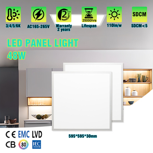 Hiện đại 50 wát <span class=keywords><strong>LED</strong></span> Bảng điều chỉnh ánh sáng cho văn phòng nhà nhôm sắt Flat Backlit 600x600 trong nhà trần ánh sáng sàn với IP44 đánh giá - Product Image 3