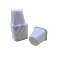 Sulide vente en gros Emballage jetable 180cc PP blanc gobelet en plastique contenants de yaourt liquide de type carré à vendre