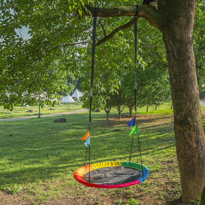 ขายชิงช้าสวน Zoshine จานรองบิน ผ้า 6 สี ชิงช้าต้นไม้สําหรับเด็กพร้อมสายสะพายไหล่ - Product Image 5
