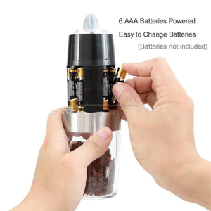 Offre Spéciale <span class=keywords><strong>Électrique</strong></span> <span class=keywords><strong>pas</strong></span> <span class=keywords><strong>cher</strong></span> Électronique Automatique <span class=keywords><strong>Moulin</strong></span> <span class=keywords><strong>À</strong></span> <span class=keywords><strong>Poivre</strong></span> <span class=keywords><strong>moulin</strong></span> <span class=keywords><strong>à</strong></span> <span class=keywords><strong>Poivre</strong></span> Au Sel pour le restaurant de cuisine - Product Image 5