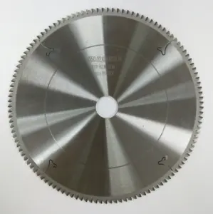 Lâmina de corte de perfil de alumínio, lâmina circular de carboneto de 255mm 120t para metal não ferro