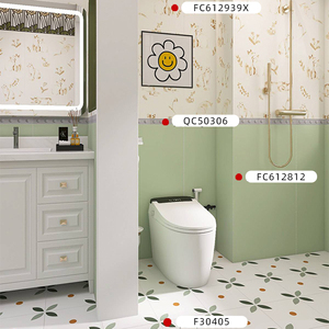 <span class=keywords><strong>Azulejos</strong></span> esmaltados 150x300mm Cocina Cintura <span class=keywords><strong>Baño</strong></span> Balcón <span class=keywords><strong>Azulejos</strong></span> de pared esmaltados Estilo retro francés - Product Image 6