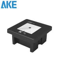 Lecteur de contrôle d'accès AKE IP65 étanche en ABS avec code QR et RFID, scanner de carte intelligente, protocole ISO 18000-6C, distance de lecture de 10 m