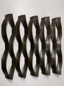 Thiết kế hiện đại nhôm mở rộng kim loại lưới pvdf tráng chống ăn mòn bền Rèm tường lưới tấm cho các tòa nhà văn phòng - Product Image 5