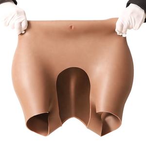 Vrouwen Siliconen Borst En Butt Enhancer Shapewear Nep Vagina Slipje Met Heupbil Vulling Big Ass Ondergoed Legging - Product Image 2