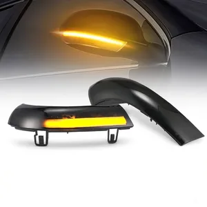 2 PCS Dynamic LED Turn Signal Lights Rearview Mirror Indicator Blinker Light For VW GOLF 5 MK5 Passat B5.5 B6