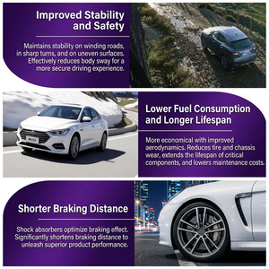 Amortiguador de Coche de Marca Personalizada para Citroen C5, Tesla Model <span class=keywords><strong>Y</strong></span>, Nissan Patrol Y62, Coilover Ajustable con Ajuste Universal - Product Image 3