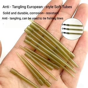 Équipement <span class=keywords><strong>de</strong></span> pêche à la carpe 58cmmAnti-Tangle tuyau en acier inoxydable manchon <span class=keywords><strong>de</strong></span> <span class=keywords><strong>tube</strong></span> dur connecteur accessoires pour rivière <span class=keywords><strong>de</strong></span> pêche en eau douce - Product Image 4